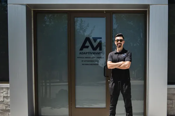 AdaptivMVMT Physical Therapy and Performance clinic entrance 101 S Chapel Ave Alhambra CA